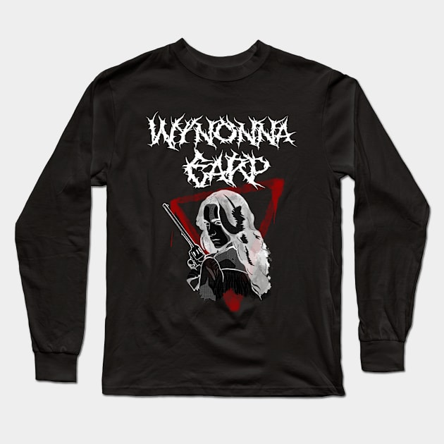Metal - Wynonna Earp promo Long Sleeve T-Shirt by PurgatoryArchaeologicalSurvey